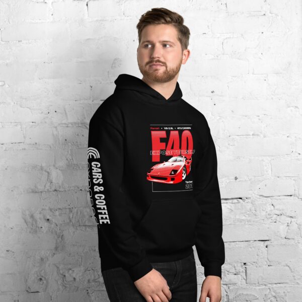 Unisex F40 Hoodie Black