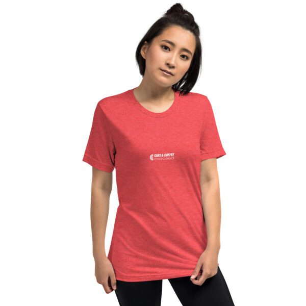 Cars & Coffee Exposed Limited Edition Unisex T-Shirt Red